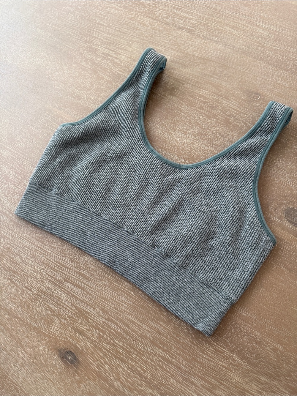 aerie Ribbed Seamless Sports Bra | XL